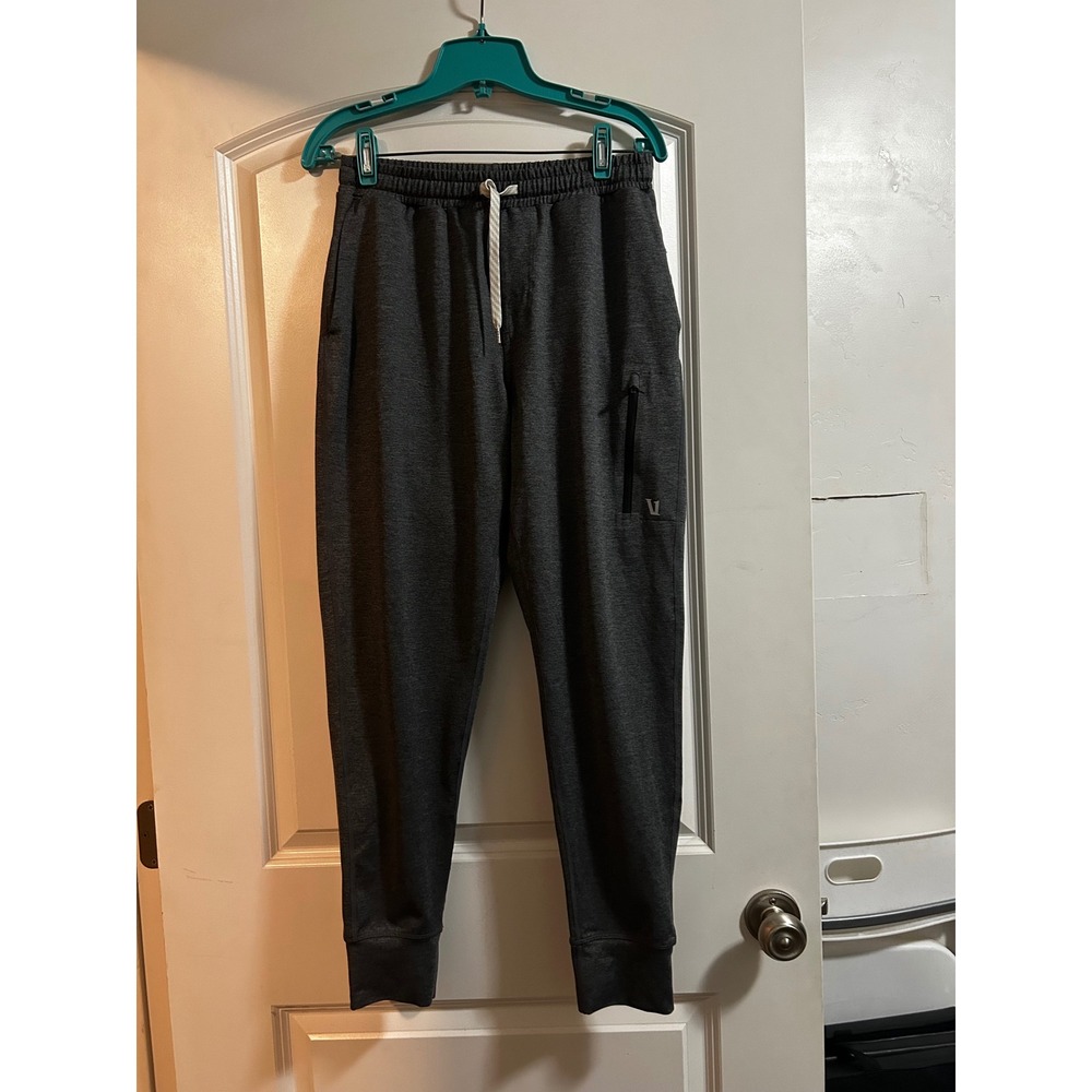 Vuori Sunday Performance Jogger Charcoal Heather Grey Mens S V416